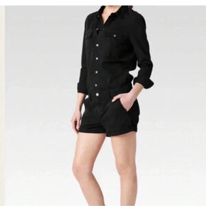 PAIGE Classic Black Romper